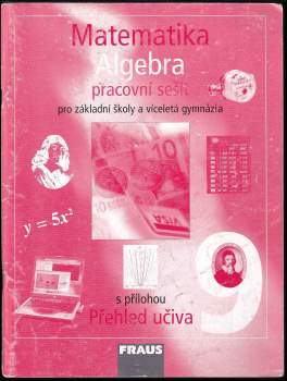 Pavel Tlustý: Matematika 9, pracovní sešit pro základní školy a víceletá gymnázia