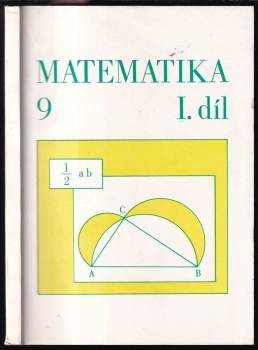 Matematika 9 - I. díl