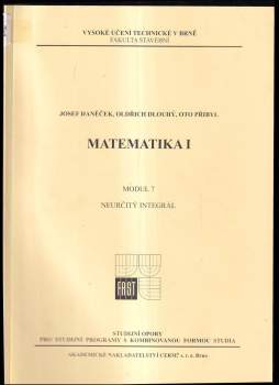 Matematika I