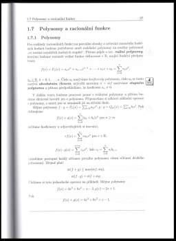 Oldřich Dlouhý: Matematika I
