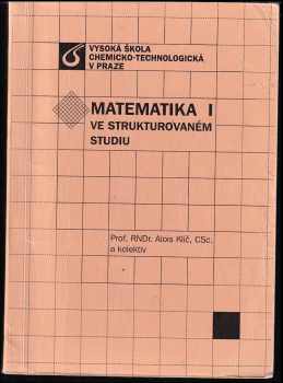 Matematika I ve strukturovaném studiu