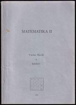 Matematika II