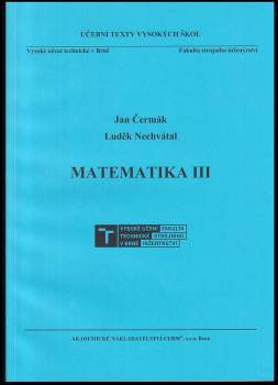 Matematika III