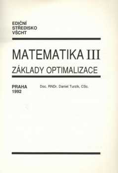 Matematika III