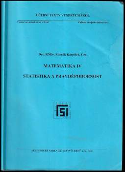 Matematika IV
