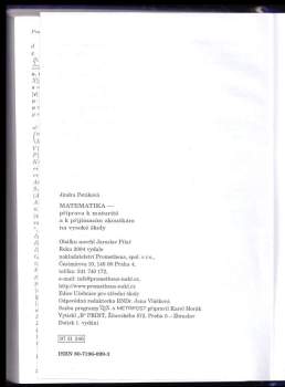 Jindra Petáková: Matematika