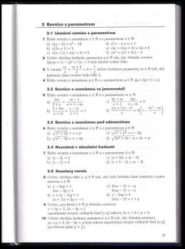 Jindra Petáková: Matematika - příprava k maturitě a k přijímacím zkouškám na vysoké školy