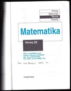 Jiří Heřman: Matematika