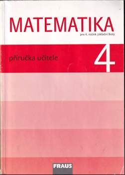 Matematika 4 -Příručka učitele