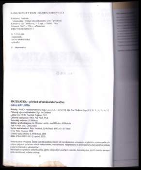 Naděžda Kubešová: Matematika
