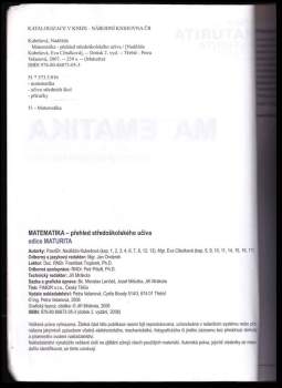 Naděžda Kubešová: Matematika