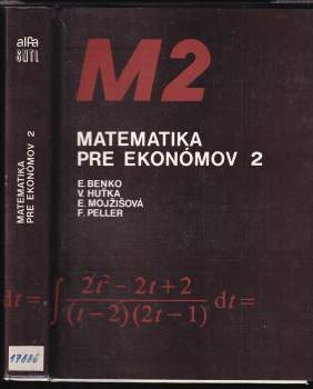 Matematika pre ekonómov 2