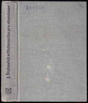 Matematika pre ekonómov