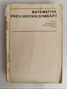 Matematika pro 2. ročník gymnázií