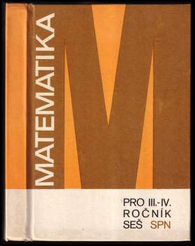 Matematika pro 3. a 4. ročník středních ekonomických škol