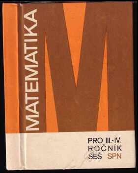 Matematika pro III. a IV. ročník středních ekonomických škol