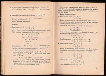 Josef Glivický: Matematika pro 4. ročník studia na středních průmyslových školách pro pracující