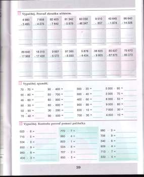 Hana Mikulenková: Matematika pro 4. ročník základních škol
