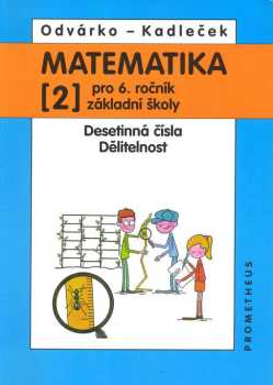 Matematika pro 6. ročník základní školy