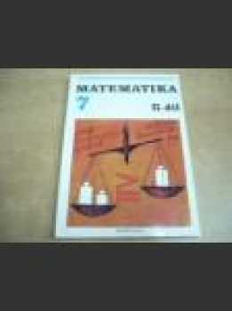 Matematika pro 7. ročník základní školy : Díl 2 - pro 7. ročník základní školy : II. díl - Vlastimil Macháček, Jana Müllerová, Jiří Divíšek, Ján Čižmár (1994, Prometheus)