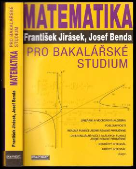 František Jirásek: Matematika pro bakalářské studium