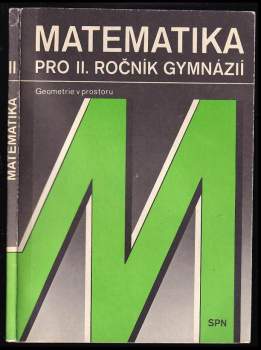 Matematika pro druhý ročník gymnázií
