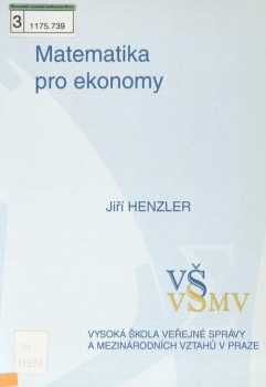 Matematika pro ekonomy
