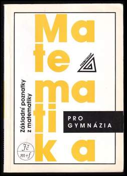 Matematika pro gymnázia