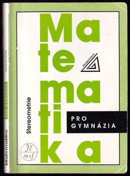 Eva Pomykalová: Matematika pro gymnázia