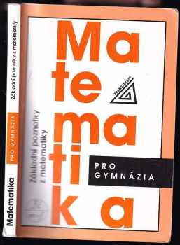 Emil Calda: Matematika pro gymnázia