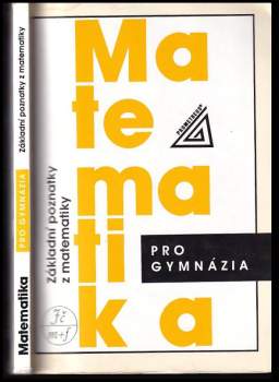 Emil Calda: Matematika pro gymnázia