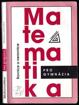 Leo Boček: Matematika pro gymnázia