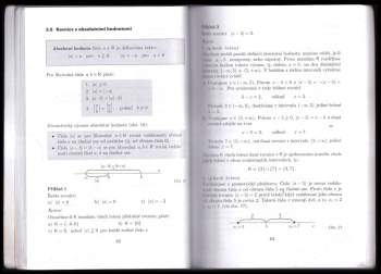 Leo Boček: Matematika pro gymnázia. Rovnice a nerovnice