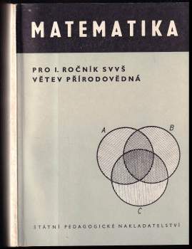 Matematika pro I. ročník SVVŠ