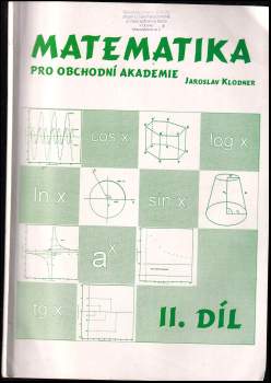 Matematika pro obchodní akademie