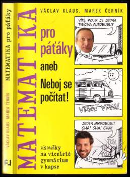 Václav Klaus: Matematika pro páťáky, aneb, Neboj se počítat!
