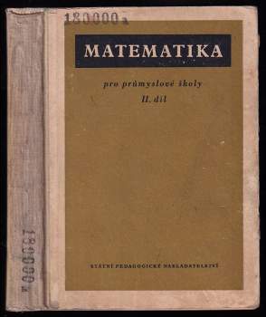 Matematika pro průmyslové školy