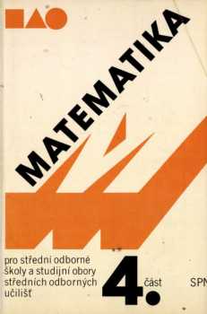 Emil Calda: Matematika pro střední odborné školy a studijní obory středních odborných učilišť