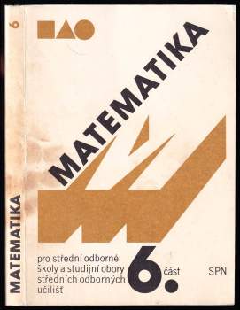 Matematika pro střední odborné školy a studijní obory středních odborných učilišť