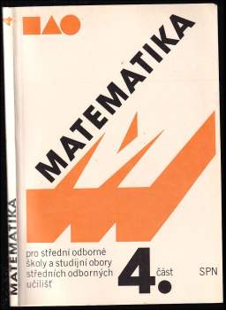 Matematika pro střední odborné školy a studijní obory středních odborných učilišť