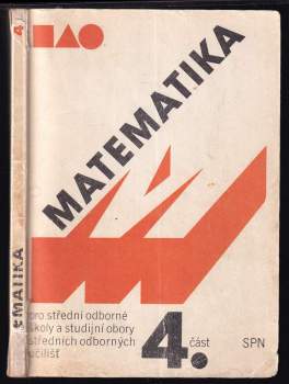 Matematika pro střední odborné školy a studijní obory středních odborných učilišť