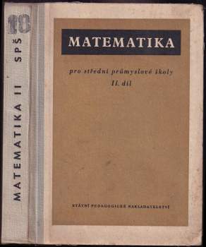 Matematika pro střední průmyslové školy