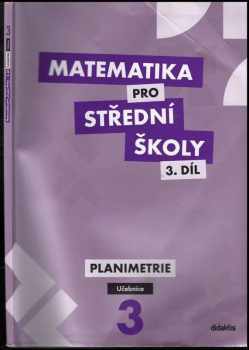 Jan Vondra: Matematika pro střední školy