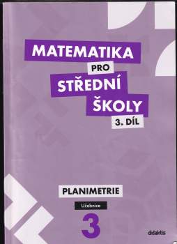 Jan Vondra: Matematika pro střední školy