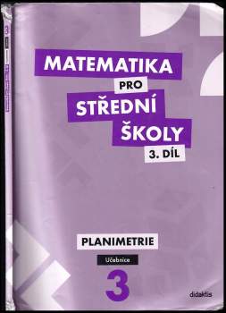 Jan Vondra: Matematika pro střední školy