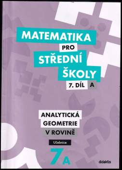 Jan Vondra: Matematika pro střední školy