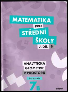 Václav Zemek: Matematika pro střední školy