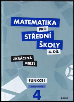 Milan Navrátil: Matematika pro střední školy