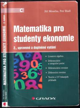 Petr Rádl: Matematika pro studenty ekonomie