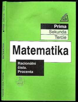 Jiří Heřman: Matematika : racionální čísla : procenta : učebnice pro nižší třídy víceletých gymnázií